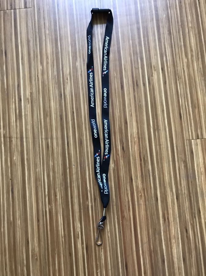 American Airlines OneWorld Lanyard