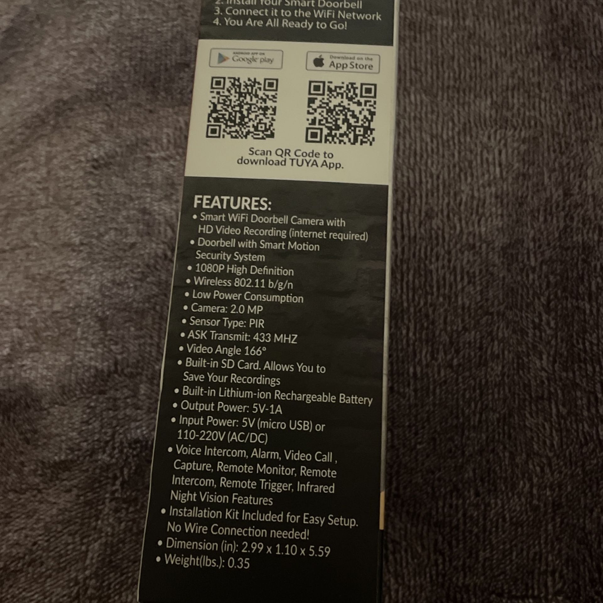 Qr Code Setting Up My Ring Doorbell Qr Code Setting Up Ring