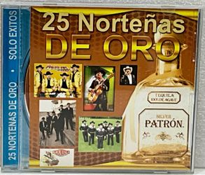 25 Norteñas de Oro. Music CD. USED