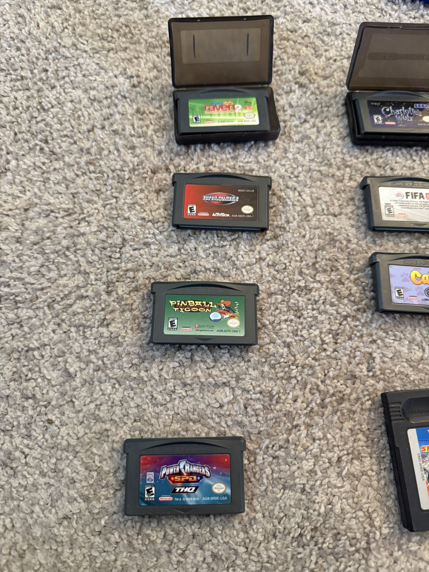 8 Game Game boy Advance    