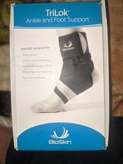 BIOSKIN TRILOK ANKLE BRACE – Size Small Unisex, New In The Box