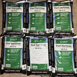 Lesco 50 lbs. 24-0-11  Lawn Fertilizer
