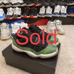 Jordan 11 Snake Skins Size 10