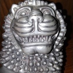 Antique Anna Petrus Pewter Lion Extremely Rare 