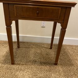 Sewing Machine Cabinet, End Table 