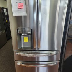 LG 30CF REFRIGERATOR 1899! 0 DOWN 0% FINANCING! 48HR DELIVERY! 1 Yr Warranty!