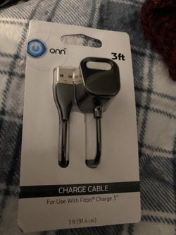 Fitbit charge 3 charging cable new
