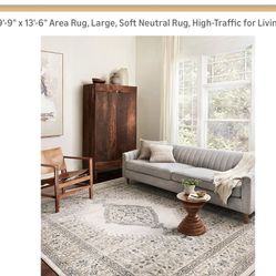 Large Area Rug 13X9, Small Runner Area Rug 2.5X4, Oriental Rugs - MOTIVATED TO SELL - Weston