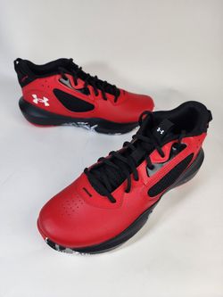 Under Armour Lockdown 6 Low Red / Black - Size 10  Brand New !!