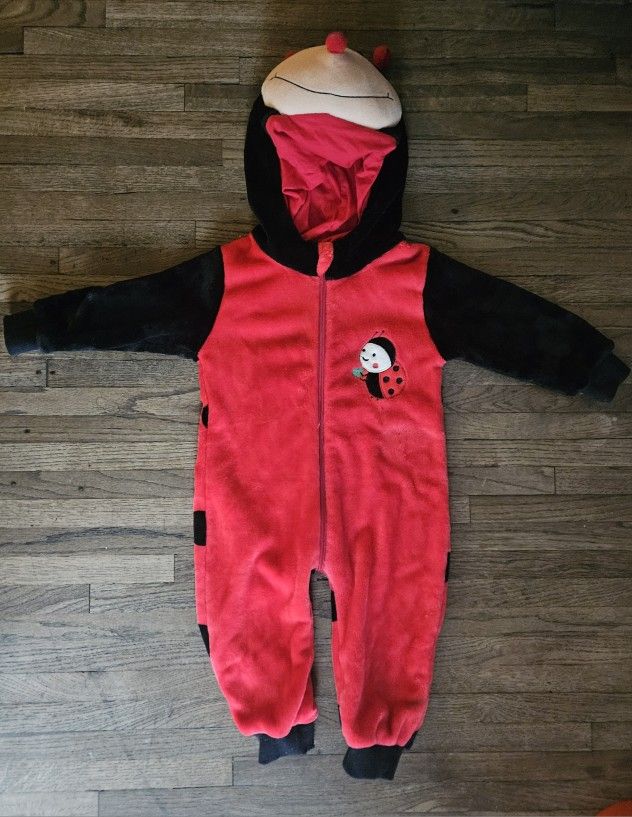 HOLLOWEEN TODDLER LADY BUG COSTUME OUTFIT