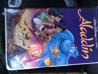 Aladdin rare vhs