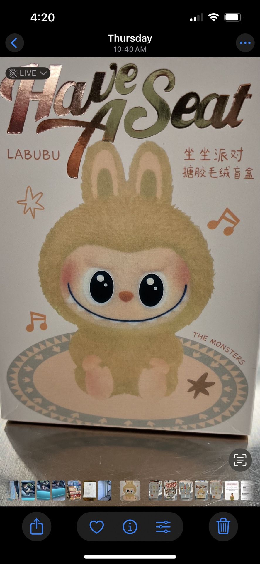  Labubu (Hv A Seat)