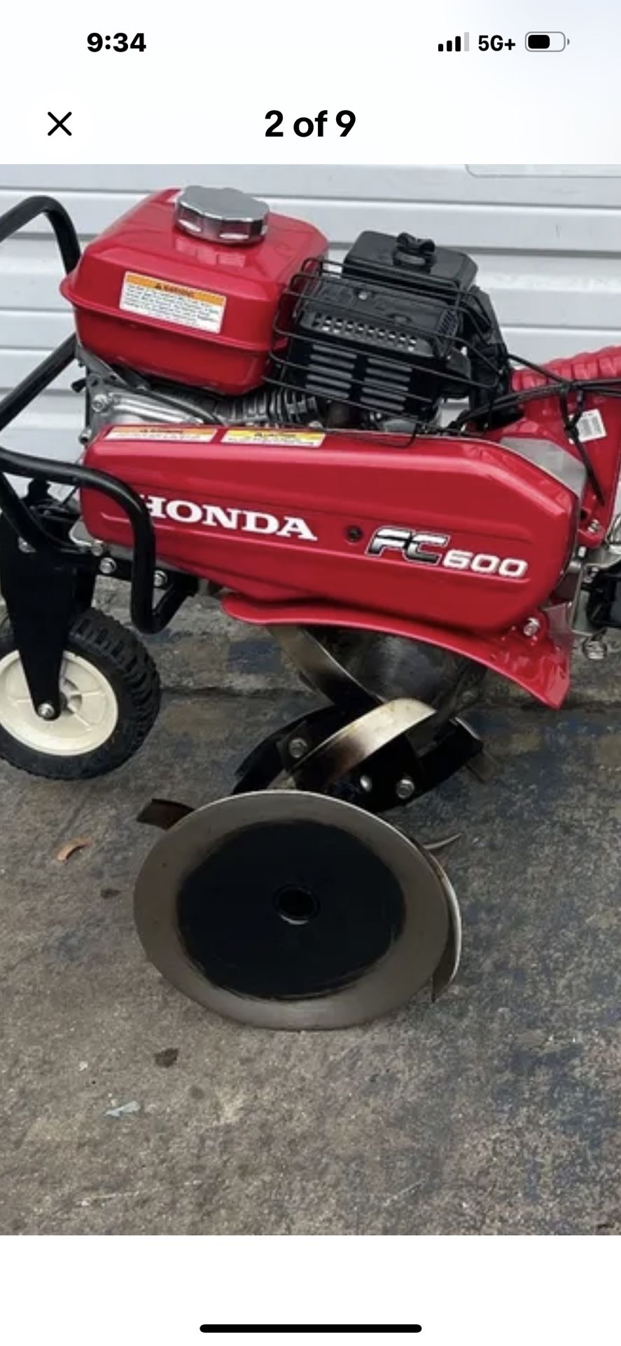 Garden Tiller