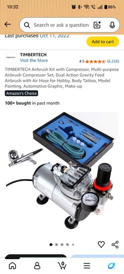 Timbertech Airbrush Set w/ cleaning kit