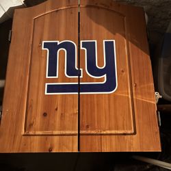 New York Giants Dart Board