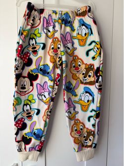 Wild Rich Kids Sweatpants - Cream Faces print