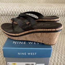 Women’s Nine West Size 9 Wedges