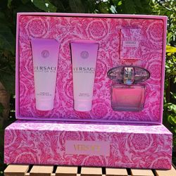 Versace Bright Crystal 3oz Set $85