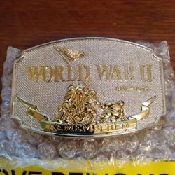 World War Two Blet Buckle 