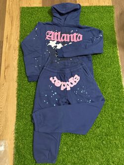 Sp5der Atlanta Hoodie and Sweatpants Set