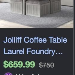 Coffe Table End Table And Lamp Set  200$!!!!