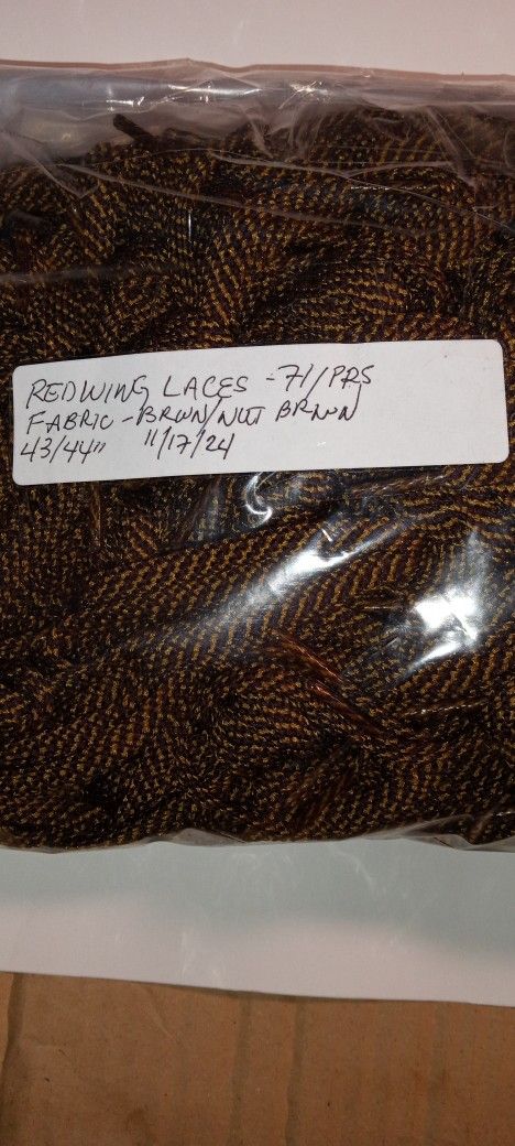 Red Wing Flat Lay Laces 71 Pair Brown 43 / 44"