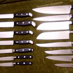 Henkels 16 Knife Collection