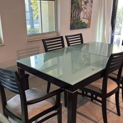 Dining Table With 5 Chairs