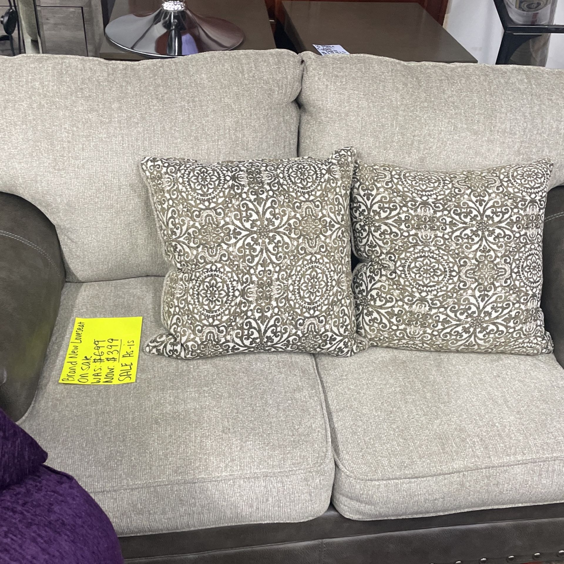 Brand New Loveseat On Sale Was $699 Now $399 Read Description