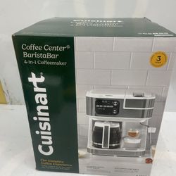 Cuisinart® Coffee Center Barista Bar 4-in-1 Coffee and Espresso Maker