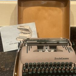 Vintage Smith Corona Silent Typewriter
