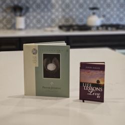 Prayer Journal, Never Used Or Wrote In It. And A  Devotional Book!