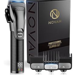 Novah Professional Hair Clippers for Men, Professional Barber Clippers, 