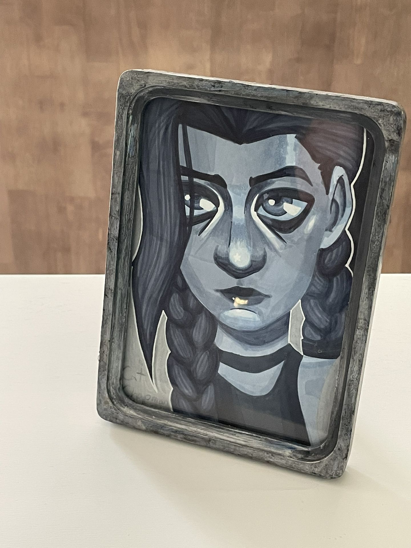 Framed 5x7 Original Art - “Arcane” Sketch and Painting by Catharine Chapman