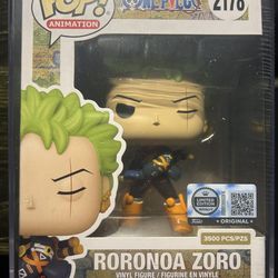 Roronoa zoro Funko pop LE 3500