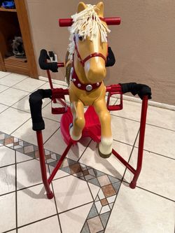 RADIO FLYER BLAZE INTERACTIVE RIDING HORSE FOR KIDS 2-6 YEARS, REALISTIC SOUNDS