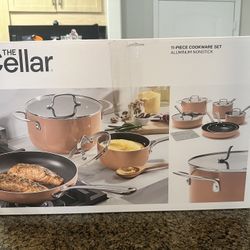 The Cellar 11-piece Cookware Aluminum Set
