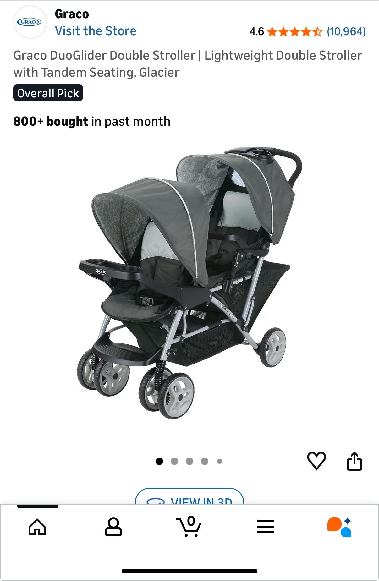Graco Double Stroller 