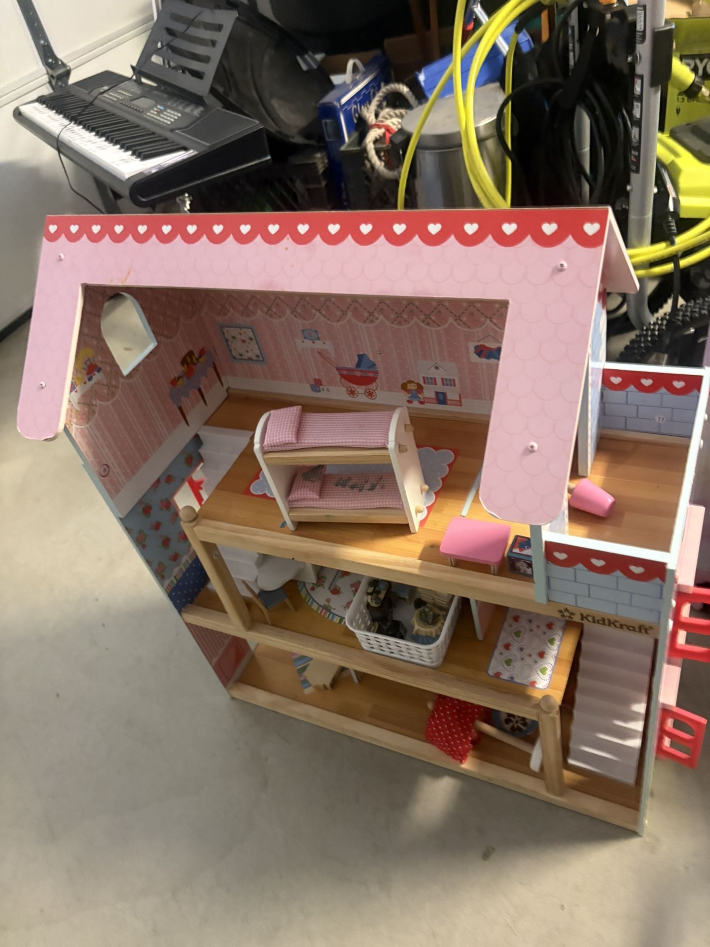 Adorable Kid Kraft Doll House