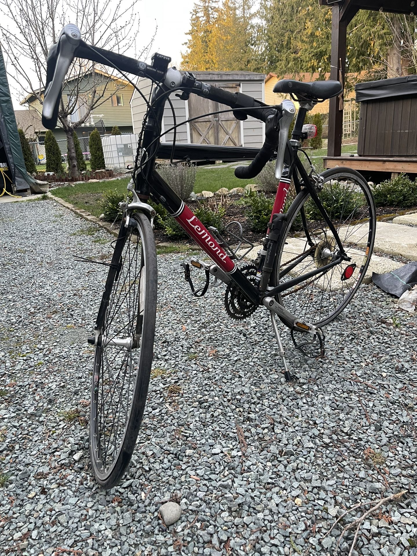 Vintage Lemond Reno 6066 Aluminum Fully Butted 55cm 9 Speed Bike