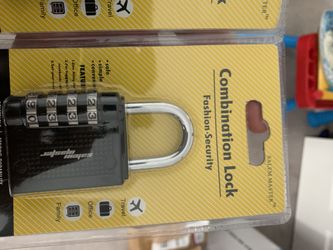 Combination locks 2 pc set
