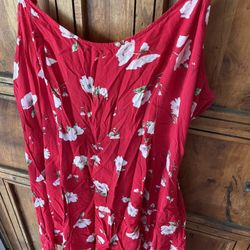 Plus Size Floral Dress