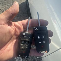 Chevrolet Remote Flip Key Damaged 🔻🔺