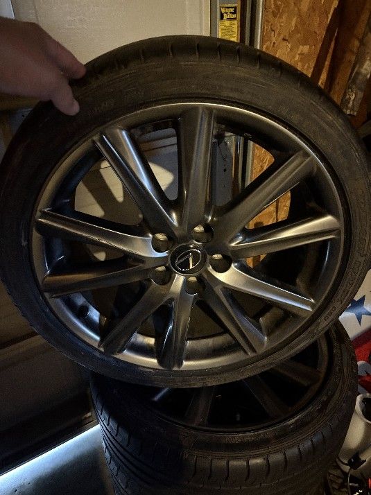 Lexus Wheels With Tires