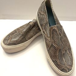 SEAVEES BAJA MULHOLLAND Python Snake PLATFORM SLIP-ON Sneaker 