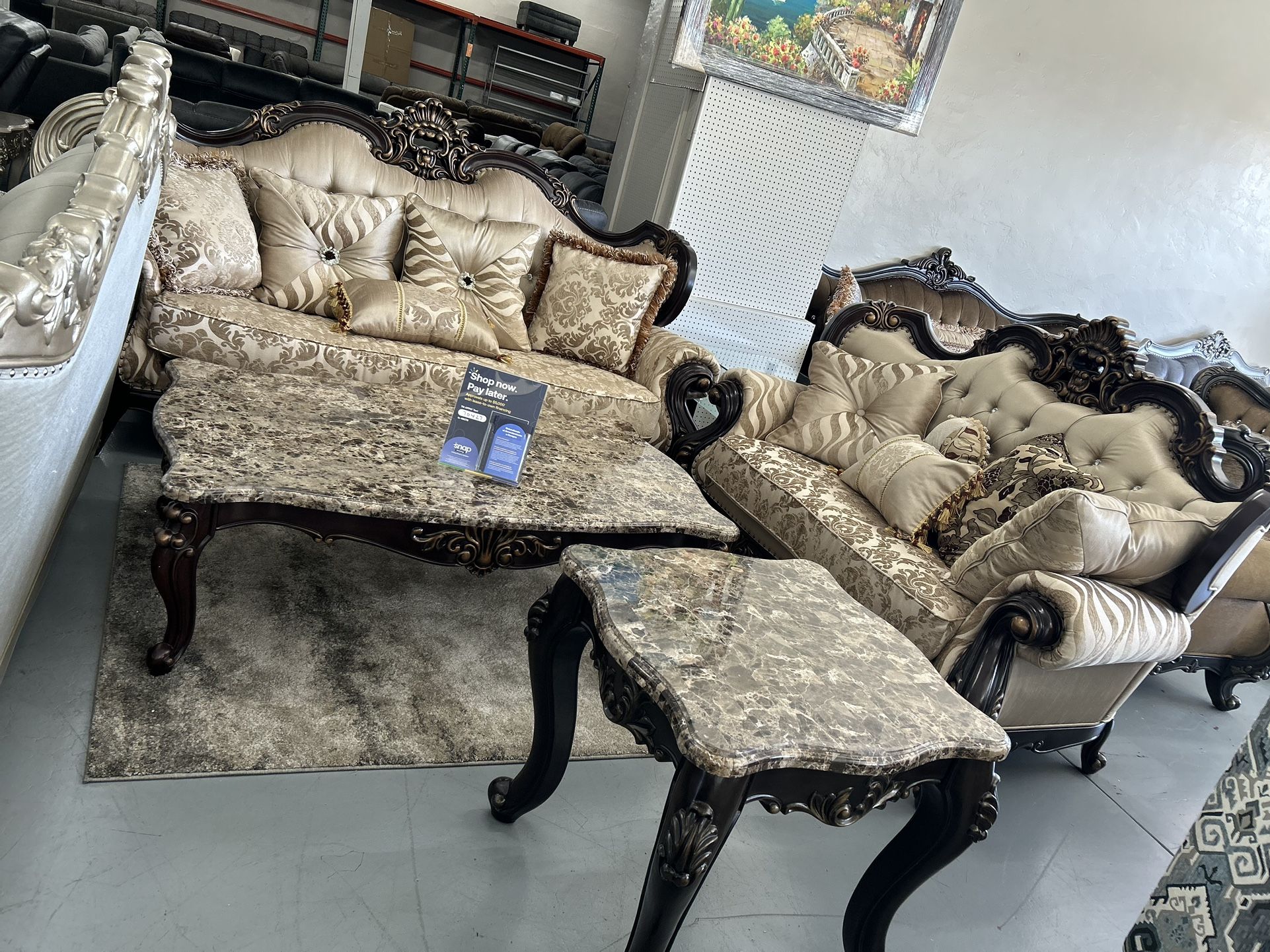 Royal Style Living Room Sets