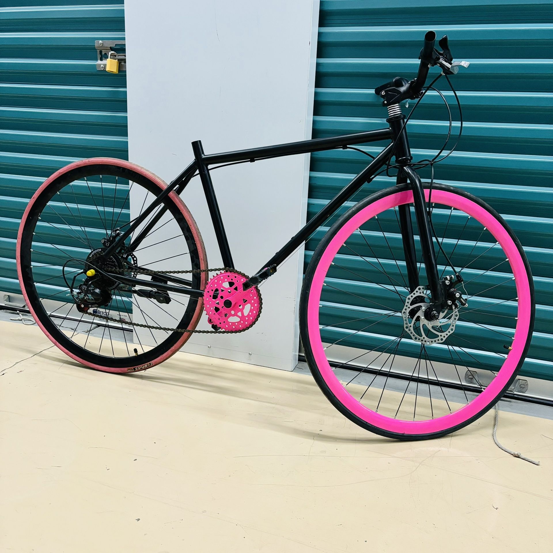 Black & Pink Fixie 