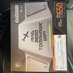 MSI B650 AM 5 Mother Board Brand New 