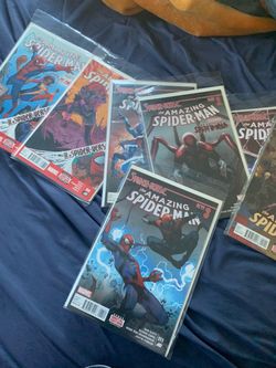 Spider man edge of the spider verse Comicbook lot