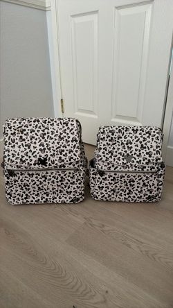 Mickey Mouse Diaper Bag Backpack Leopard Print (2 Sizes)